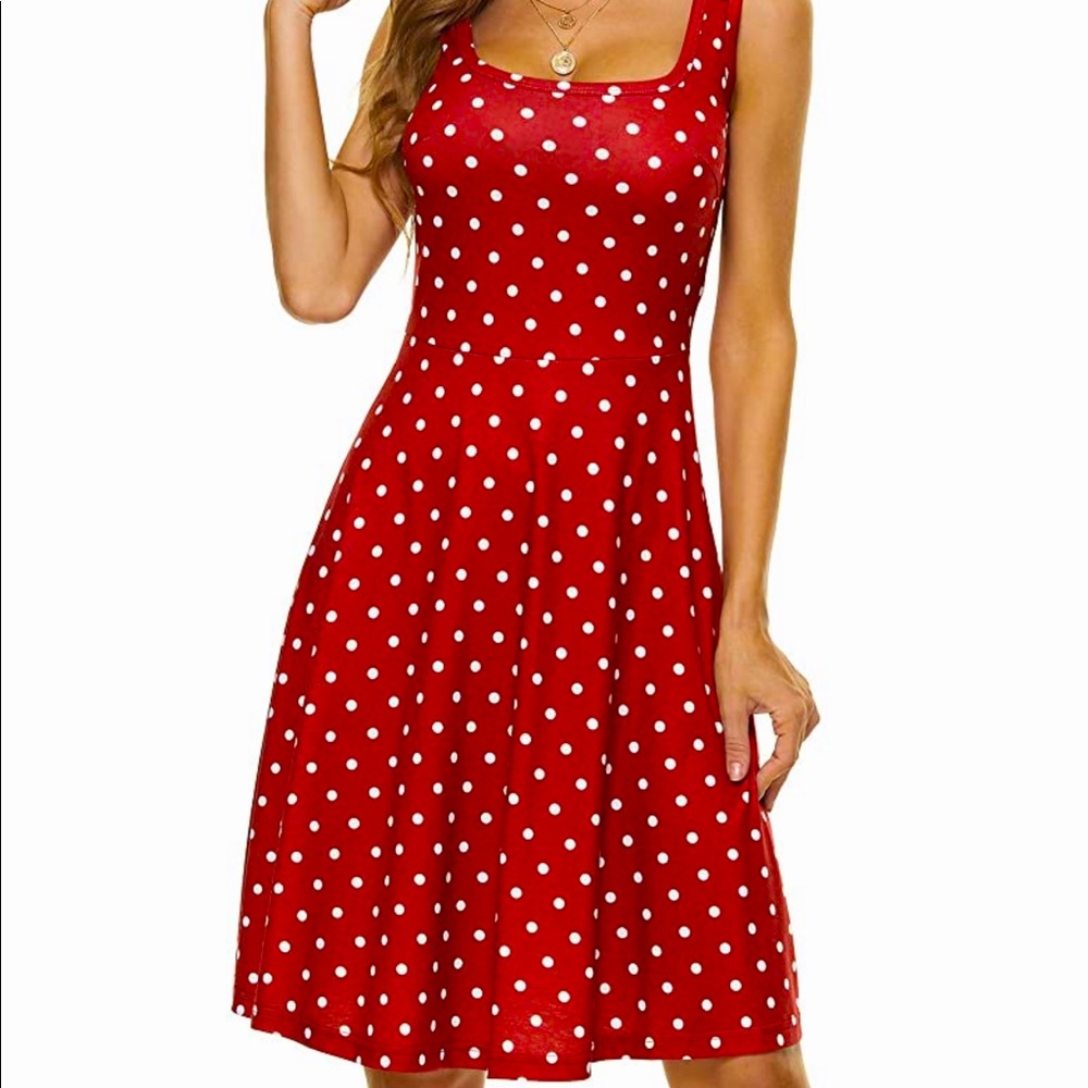 Fensace sleeveless summer boho dress